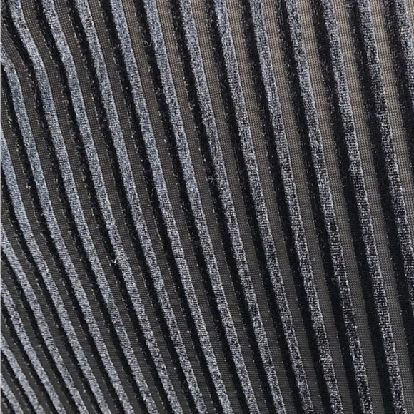 NWT Lane Bryant Black Velvet Open Front Shawl Cardigan Draped One Size Plus Size - Picture 3 of 4